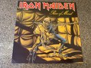 Iron Maiden Piece Of Mind + Black Inner Rare Original UK LP