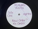 Reagan Youth ‎*New Order? No Order Disorder* UK  vinyl lp 1986 Test Press Punk