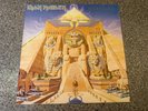Iron Maiden Powerslave TEXTURED SLEEVE + Inner Rare Original UK LP