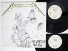 Metallica And Justice For All Double Vinyl LP 1988 1st Press Vertigo EX