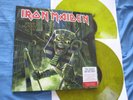iron maiden - 2LP - RARE YELLOW MARBLED VINYL  - GATEFOLD - VERY LIMITED