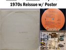 The Beatles The White Album 2 LP Capitol 1970s Reissue VG Vinyl w/ Poster #13h