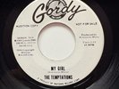 RARE Motown 45 PROMO The Temptations My Girl MINT