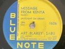 Blue Note 78 RPM Single Art Blakey BN 1626 w/Sabu EX