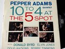 Pepper Adams 10 to 4 at the 5 Spot LP Riverside Stereo Donald Byrd Bobby Timmons