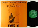 Obiba Collins Marfo & His Super Stars - Owuo Yi LP - BHM Ghana VG+