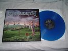 MEGADETH Youthanasia '94 BLUE vinyl RARE ORIGINAL UK 1st press LP GATEFOLD NMint