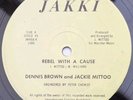 1986 Digital Roots Reggae - Rebel With A Cause - Dennis Brown & Jackie Brown 12
