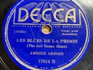 PRE WAR CAJUN FRENCH 78 AMEDIE ARDOIN LES BLUES DE LA PRISON CRACK SEE VIDEO
