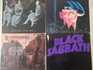 Black Sabbath Ozzy Vinyl Records Paranoid Heaven Hell Master of Reality w/Poster