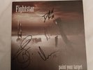 Fightstar Paint Your Target signed White Vinyl Single 7