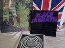 Black Sabbath UK 1st press Swirl 1971 Master of Reality + Poster 1Y 2Y EX