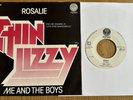 Thin Lizzy Rosalie / Me And The Boys  7” Record Dutch Pressing