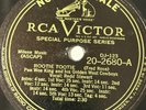 Pee Wee King Tennessee Waltz / Rootie Tootie RCA Victor RARE Vinyl PROMO