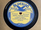 78Rpm Blues, Robert Lee McCoy 'Sweet Pepper Mama / G Man' Buff Bluebird E