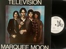 Television Marquee Moon 1977 White Label Promo Pressing Near Mint