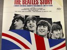 THE BEATLES STORY - Rare 1986 Gold Promo Stamped 2 LP Set NM