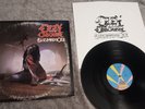 OZZY OZBOURNE - BLIZZARD OF OZZ  1ST PRESS 1981  JET    FAIR VINYL   PLAYS EX