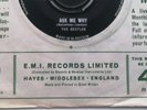THE BEATLES  1963  UK  45     PLEASE PLEASE ME  RARE   INSTRUMENTS SLEEVE