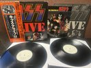 KISS—ALIVE II 1977 Japan PROMO Pressing—VIP 9529-30—White Labels