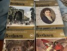 The Great Musician Beethoven x 6 collectable books & records in great condition