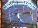 Metallica Ride The Lightning 1984 US Elektra/Megaforce Vinyl Shrinkwrap