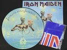 Iron Maiden Seventh Son Of A Seventh Son 1988 Picture Disc Vinyl With Banner