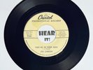 50s Rockabilly Bopper /Country 45 JOE CARSON Take Me In Your Arms CAPITOL promo