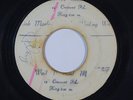 Reggae 45 BOB MARLEY & THE WAILERS/SOULETTES Bend Down Low/Play Play Play blank