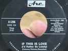 RARE Canada Northern Soul 45 EDDIE SPENCER If This Is Love ARC PRECISIONS EX*