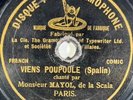Mayol: Come Doll (Spalin) 78 RPM 7