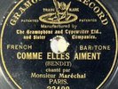 Marshal: Comme they love (Blessed) 78 RPM 7