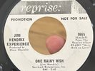 RARE The Jimi Hendrix Experience PROMO 45 Up From The Skies REPRISE Psych NM*