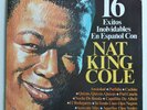 Nat King Cole 16 Exitos En Español Vintage Vinyl Record LP Latin Jazz