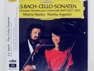MAISKY, ARGERICH BACH CELLO-SONATEN DG LP43032 Germany VINYL LP
