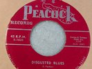 BLUES Sonny Parker Disgusted Blues / She Sets My Soul Peacock 1620 1953 VG+