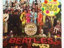 NM THE BEATLES Sgt Peppers YELLOW WAX psych rock french 1978 Parlophone DC 1 LP