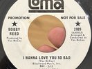 RARE Northern Soul Promo 45 BOBBY REED I Wanna Love You So Bad LOMA WLP EX*
