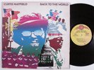 CURTIS MAYFIELD Back To The World CURTOM LP VG+ gatefold h