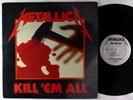 Metallica - Kill 'Em All LP - Megaforce OG Press