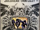 Thin Lizzy Jailbreak Vinyl LP Diecut Sleeve 1976 EX/VG+
