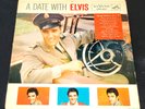ELVIS PRESLEY A DATE WITH ELVIS RCA VICTOR MONO LP LPM 2011 HYPE STICKER 1S NM