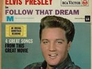 ELVIS PRESLEY Follow That Dream EP Vinyl Record Single 7 Inch RCA Victor 1963