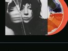 LADY GAGA MAYHEM RARE SPLIT ORANGE & BLACK ETCHED LIQ ORANGE LIQUID VINYLPRESALE