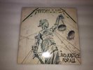 Metallica And Justice For All Vinyl Record Heavy Metal Thrash  Elektra ‎1988