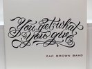 Zac Brown Band You Get What You Give Vinyl VG  (73004)