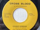 RARE Psych Rock 45 THE CROSS BLOODS Orange Sunshine / Bag Of Tricks VG+ listen