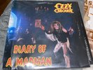BLACK SABBATH OZZY OSBOURNE LP Diary Of A Madman 1st Press NM Vinyl