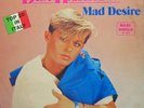 Den Harrow Mad Desire ORANGE Vinyl Single 12inch NEAR MINT Tycoon Records