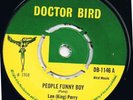 LEE PERRY-PEOPLE FUNNY BOY/BURT WALTERS-BLOWING IN THE WIND-DOCTOR BIRD-UK EX+68